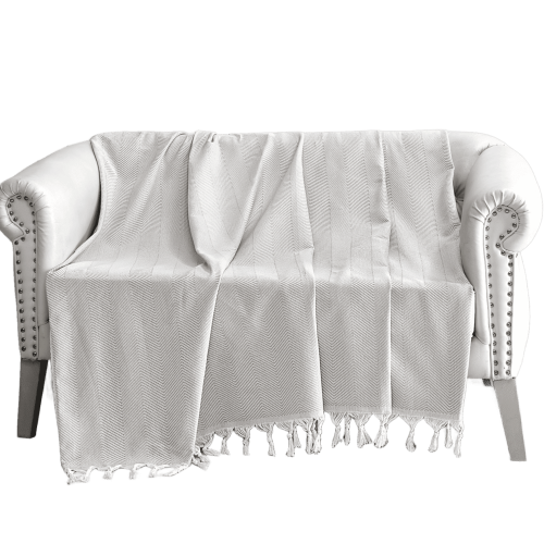 Prehoz zo 100 % bavlny TRENDY BEIGE 170x230cm.